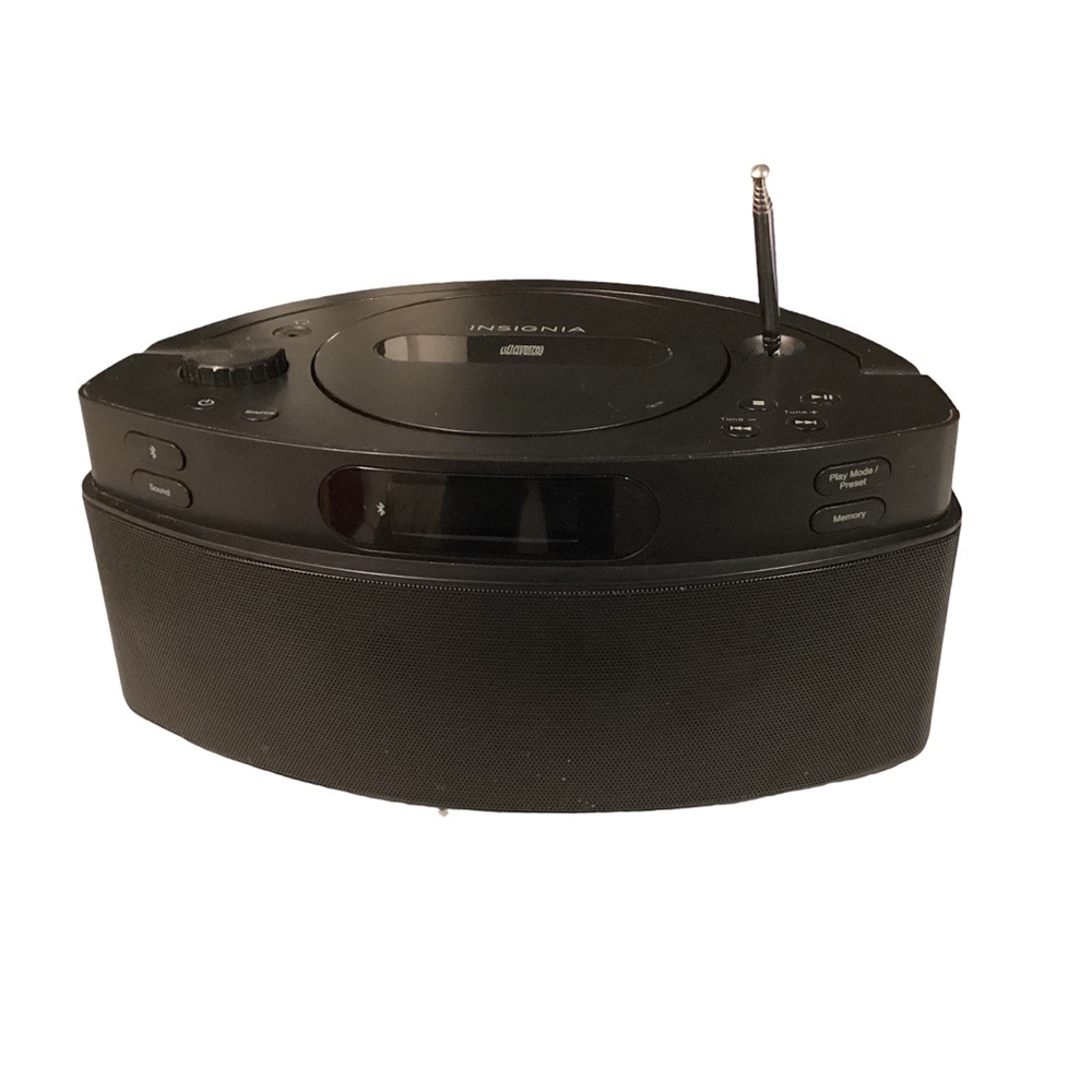Insignia Portable CD Player Radio with Bluetooth & USB